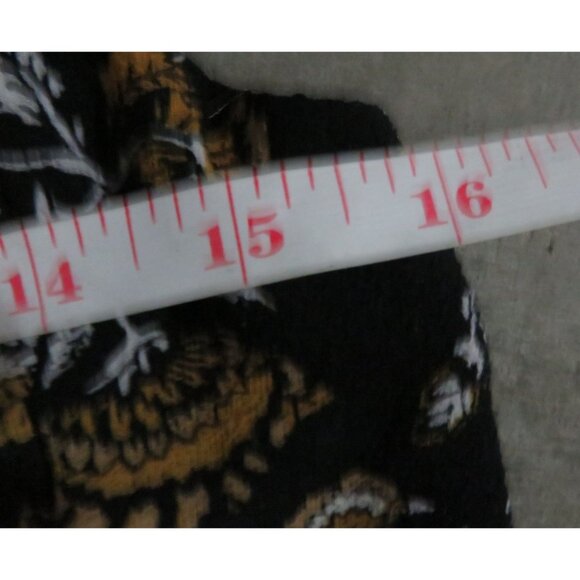 Michael Kors Sleeveless Black & Yellow Floral capri jumpsuit size 0 - Picture 6 of 7